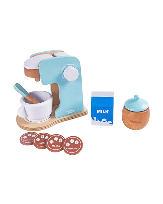 Nesta Toys Wooden Coffee Maker-Pretend & Play Toy-24M+
