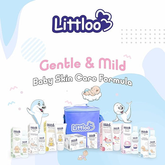 Littloo Mild & Gentle Baby Soap Bar-With Wheatgerm Protein