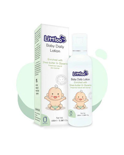 Littloo Daily Moisturizing Baby Lotion-With Calendula & Coconut Oil