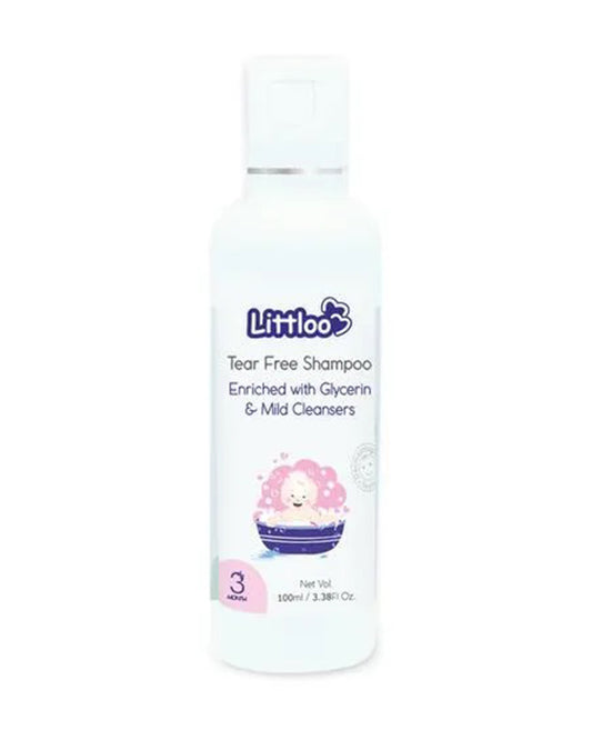 Littloo Tear Free Baby Shampoo-With Glycerine