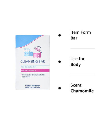 Sebamed Cleansing Baby Soap Bar-With Panthenol