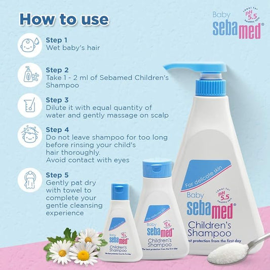 Sebamed Baby Shampoo-With Chamomile