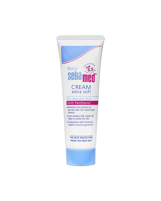 Sebamed Extra Soft Baby Cream-With Panthenol & Chamomile-For Delicate Skin