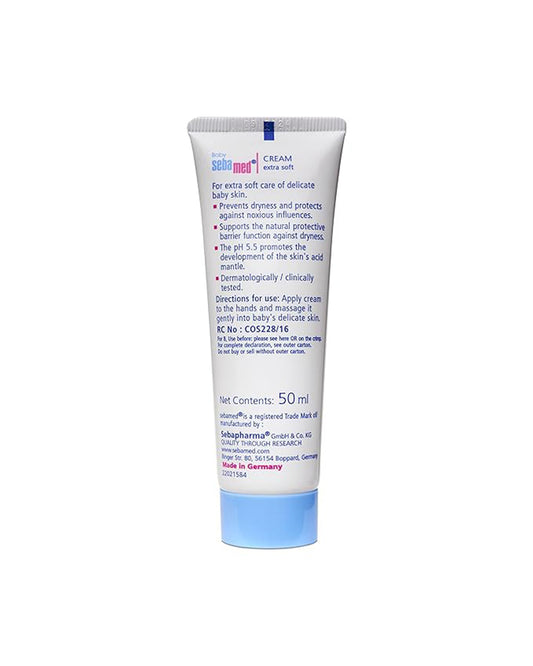 Sebamed Extra Soft Baby Cream-With Panthenol & Chamomile-For Delicate Skin