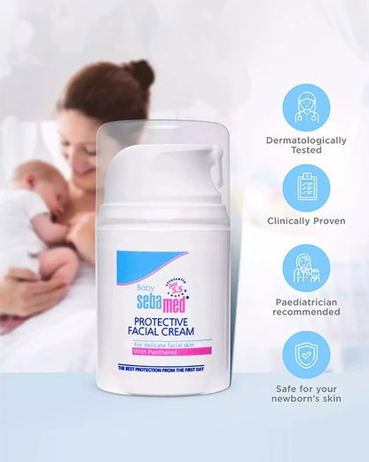 Sebamed Protective Baby Face Cream-With Panthenol & Allantoin