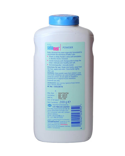 Sebamed Baby Powder-With Honeysuckle