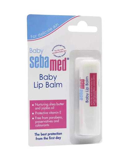 Sebamed Baby Lip Balm-With Shea Butter & Jojoba Oil-For Delicate Skin