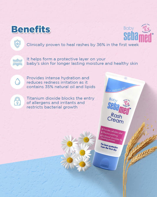 Sebamed Baby Diaper Rash Cream-With Panthenol