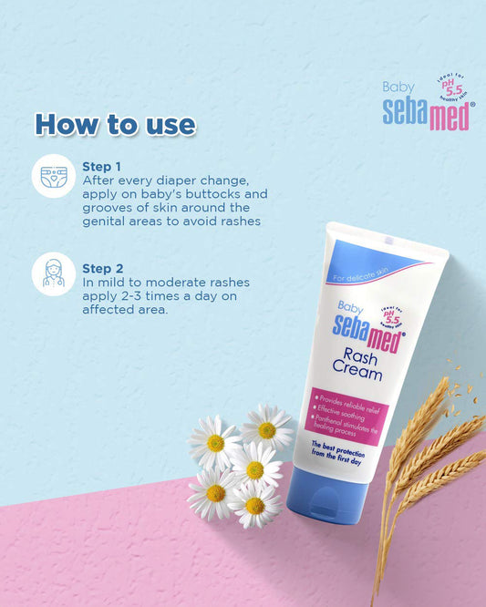 Sebamed Baby Diaper Rash Cream-With Panthenol