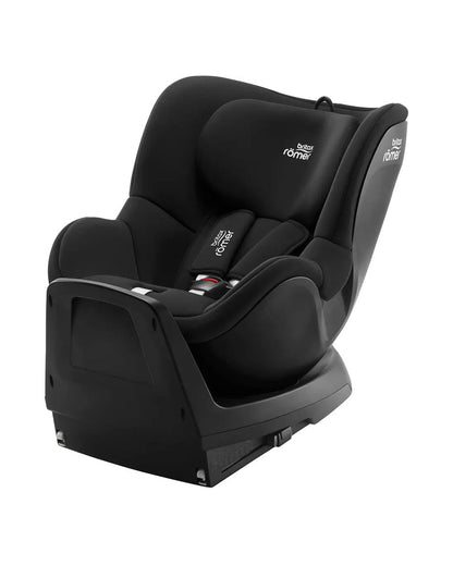 Britax Dualfix Plus Baby Car Seat-Convertible (Front & Rear Facing)-360 Degree Rotation-For 0 to 4Y (Upto 18Kg)-Space Black