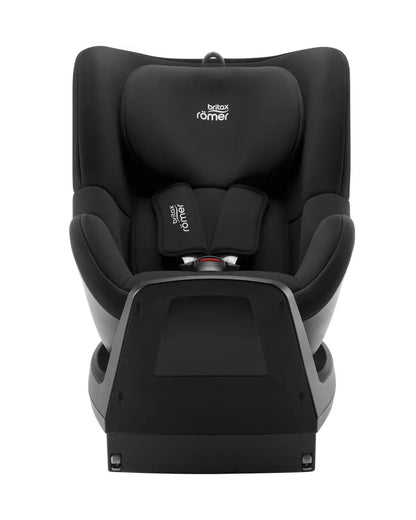 Britax Dualfix Plus Baby Car Seat-Convertible (Front & Rear Facing)-360 Degree Rotation-For 0 to 4Y (Upto 18Kg)-Space Black