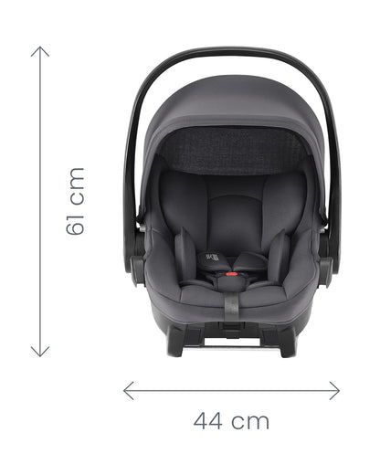 Britax Baby Safe Core-Baby Car Seat-Rear Facing-Extra Lightweight-For 0 to 15M (Upto 13Kg)-Space Black