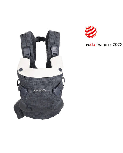 Nuna Cudl Clik Baby Carrier-4 Carry Positions-Innovative Leg Openings-For 0 to 3Y (Upto 16Kg)-Denim