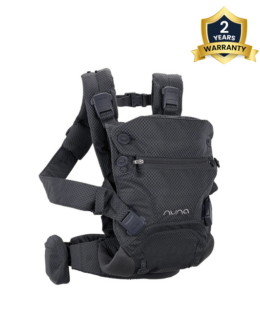 Nuna Cudl Clik Baby Carrier-4 Carry Positions-Innovative Leg Openings-For 0 to 3Y (Upto 16Kg)-Denim