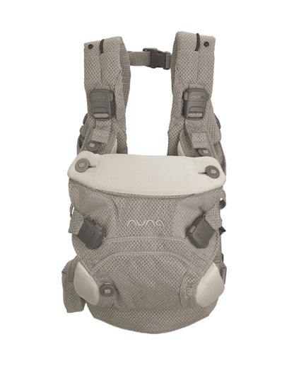 Nuna Cudl Clik Baby Carrier-4 Carry Positions-Innovative Leg Openings-For 0 to 3Y (Upto 16Kg)-Fog