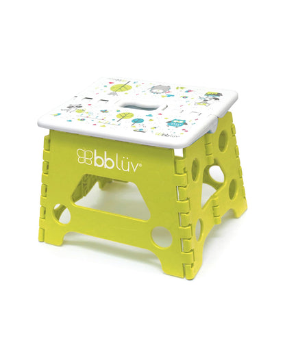 bbluv Step Baby Folding Step Stool-Lime