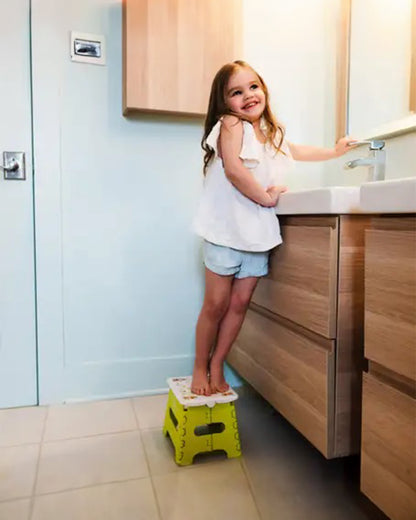 bbluv Step Baby Folding Step Stool-Lime