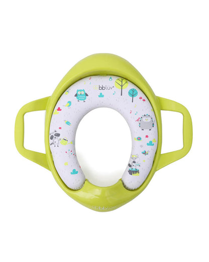 bbluv Poti Potty Seat-With Removable Cushion-Lime-9M+