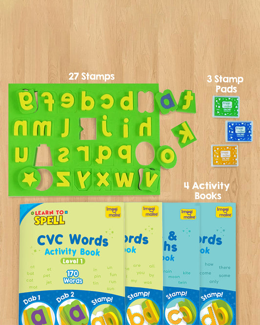 Imagimake Learn to Spell Puzzle-Learning & Educational Toys-24M+