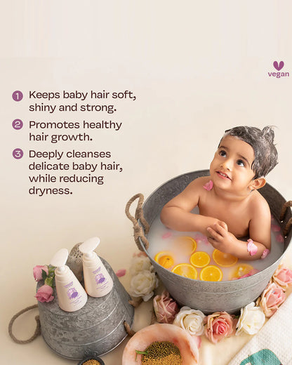 Maate Baby Shampoo-With Green Gram & Fenugreek Seeds