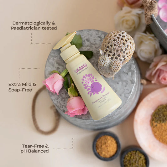 Maate Baby Shampoo-With Green Gram & Fenugreek Seeds