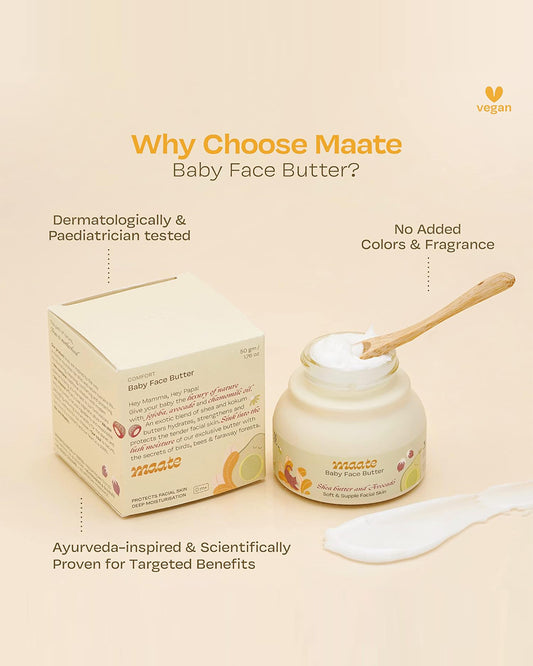 Maate Baby Face Butter Cream-With Shea Butter & Avocado