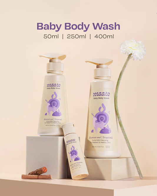 Maate Baby Body Wash-With Beetroot & Manjistha