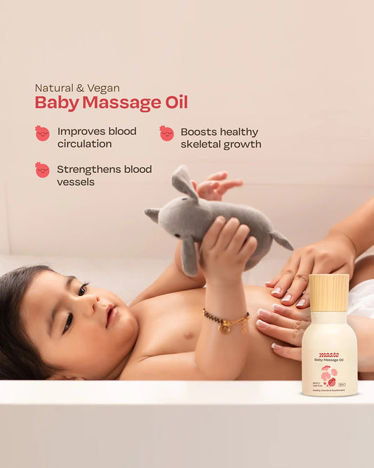 Maate Baby Massage Oil-With Pomegranate Seed Oil & Noni