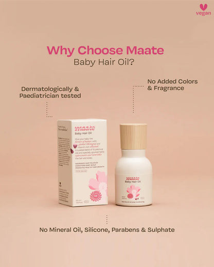 Maate Baby Massage Oil-With Pomegranate Seed Oil & Noni