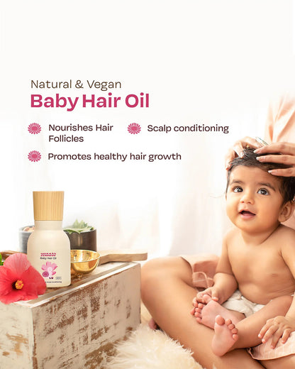 Maate Baby Hair Oil-With Almond Oil & Bhringraj