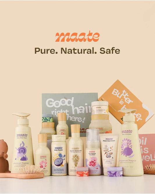 Maate Baby Hair Oil-With Almond Oil & Bhringraj