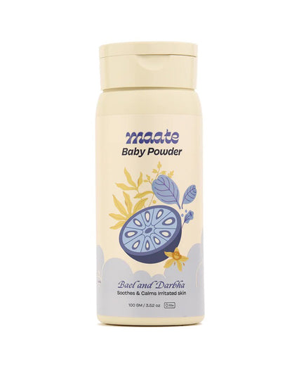 Maate Baby Powder-With Bael Fruit & Darbha