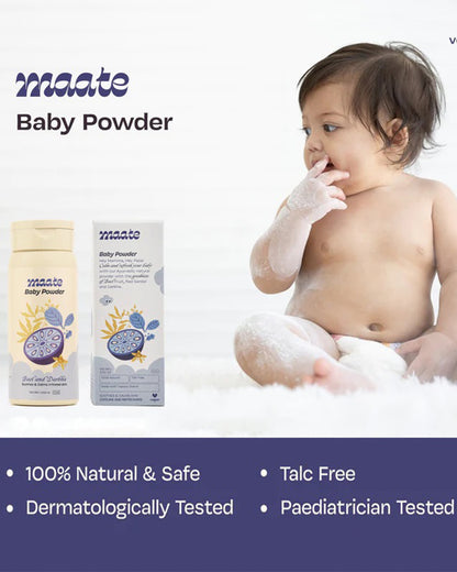 Maate Baby Powder-With Bael Fruit & Darbha