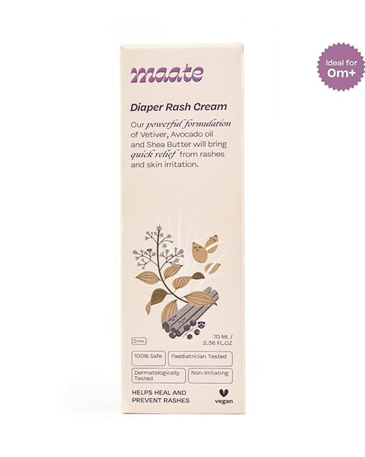 Maate Baby Diaper Rash Cream-With Vetiver & Cinnamon