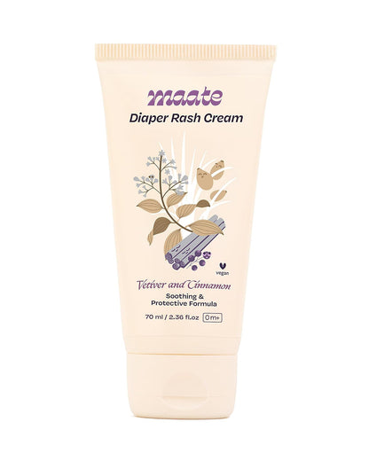 Maate Baby Diaper Rash Cream-With Vetiver & Cinnamon