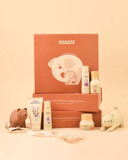 Maate Baby Care Box New Born Gift Set-Pack Of 5-Gift For Baby Shower & Baby Birthday