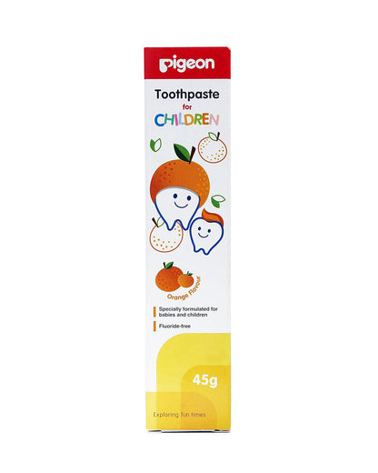 Pigeon Baby Toothpaste Orange Flavour