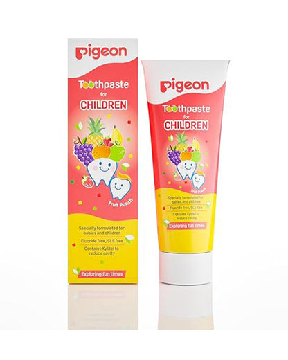 Pigeon Baby Toothpaste Fruit Punch Flavour