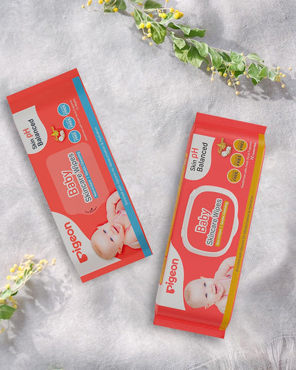 Pigeon Skincare Baby Wet Wipes-With Glycerin