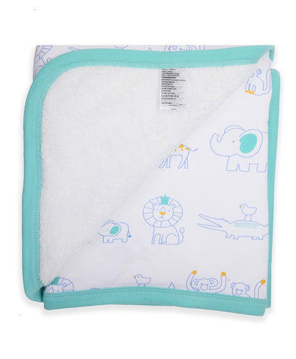 Mi Arcus Noah Knitted Ultra Soft Cotton Blanket-Safari-For Infants