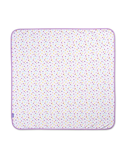 Mi Arcus Muffle Interlock Ultrasoft First Layer Bedsheet-100% Organic Cotton-For Infants