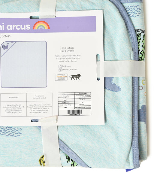 Mi Arcus Baby Coming Home Hooded Blanket-For Infants