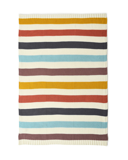 Mi Arcus Kids Ultra Soft 100% Cotton Purl Knitted Blanket-For Infants