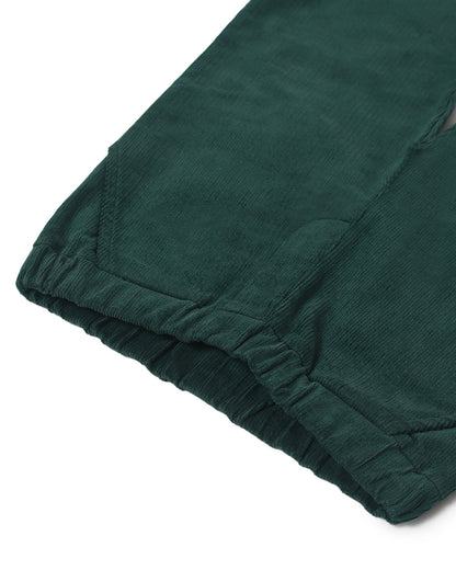 Mi Arcus Misty Green Pants-Solid-Cotton-For Infants