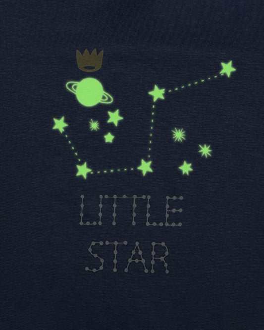 Mi Arcus Blue T-shirt-Galaxy Printed-Cotton-For Infants