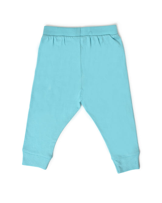 Mi Arcus Blue Pajamas-Printed-Cotton-Pack of 2-For Infants