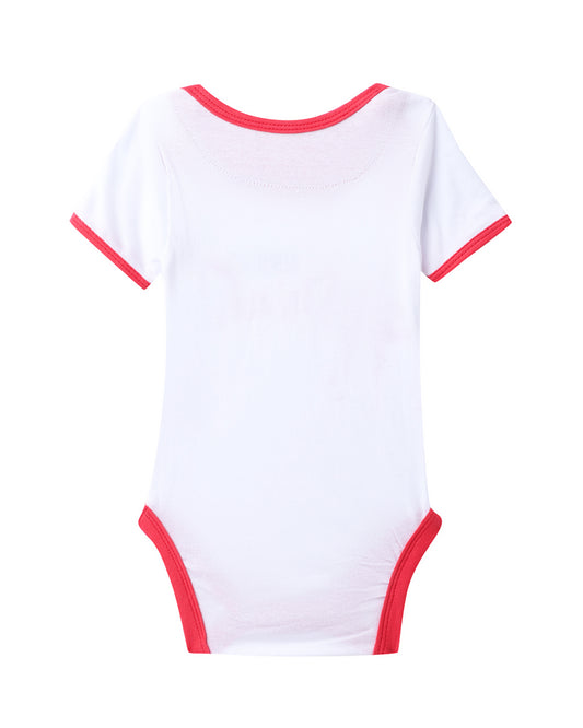 Mi Arcus Multicoloured Flamingo Onesie-Printed-Cotton-Pack of 3-For Infants