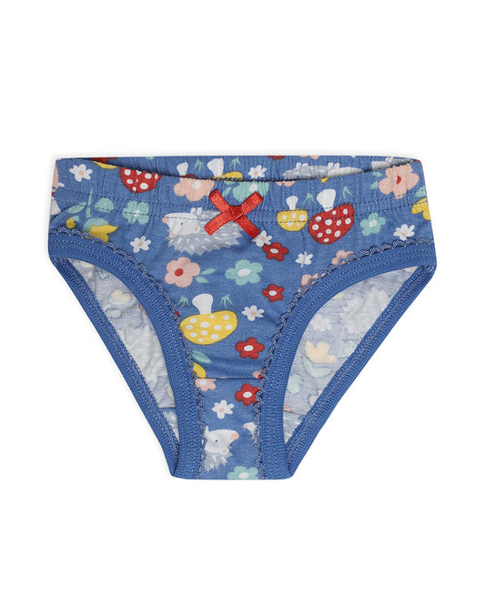 Mi Arcus Multicoloured Panties-Printed-Cotton-Pack of 3-For Infants
