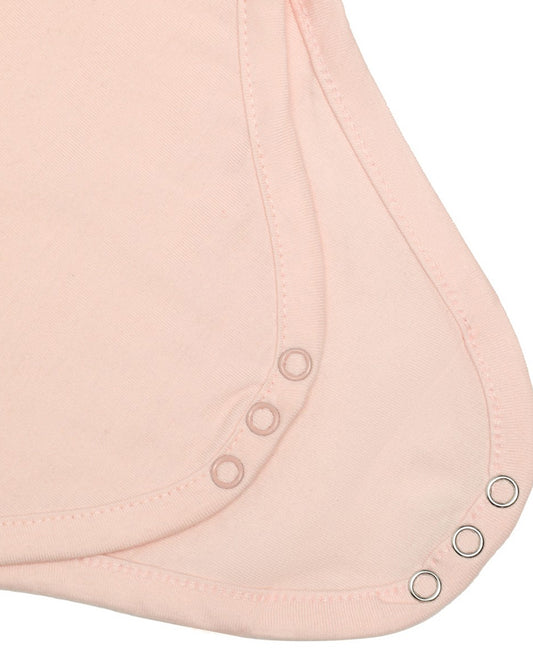 Mi Arcus Pink Bodysuit-Solid-Cotton-For Infants