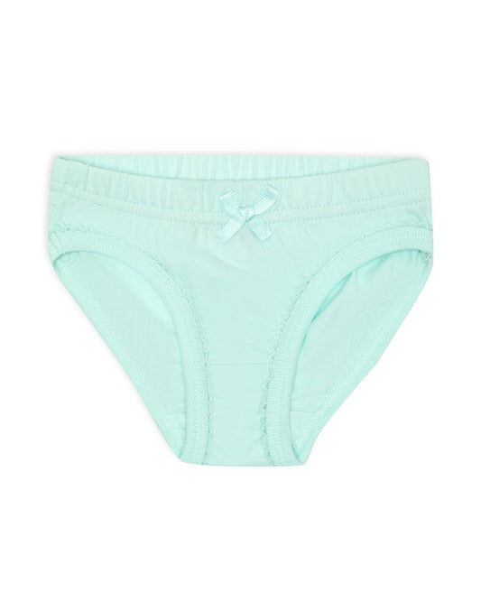 Mi Arcus Green & White Panties-Printed-Cotton-Pack of 3-For Infants